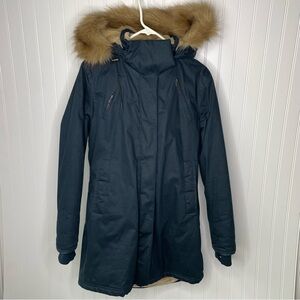 Hoodlamb Ladies Nordic Parka Size XS Dark Blue